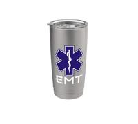 Uniforme EMT technicien médical d'urgence avant et arrière Gobelet isotherme en acier inoxydable double paroi
