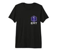 Uniforme EMT Technicien médical d'urgence Avant et arrière T-Shirt Haut de Gamme