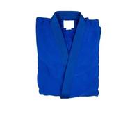 Uniforme Professionnel d'arts Martiaux de Judo Gi, Kimono Blanchi à Tissage Unique, Parfait for la compétition ou l'entraînement avec Ceinture Blanche pour Adultes(Blue,XXL-180CM)