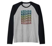 Uniforme rétro UMRAH Crew Umra Mecca Medina Pilgrim Memory Manche Raglan