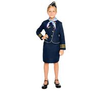 Uniformes pour enfants - Police Stewardess Pilot Pompier Marinière | Différents costumes pour garçons et filles - Déguisement pour carnaval et Halloween