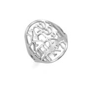 UNIFT Bague hébreu Chai étoile de Daivd pour homme et femme en acier inoxydable Judaïsme Symbole de vie Lettre Bague de prière hébraïque Bijoux Cadeau de Pâque, Acier inoxydable, Aucune pierre
