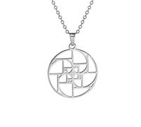 UNIFT Golden Ratio Colliers pour femmes et hommes en acier inoxydable Géométrie sacrée Fibonacci Spirale Chiffres Ratio Or Pendentif Collier Science Bijoux Math Amoureux Architectes Cadeaux, taille