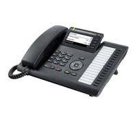 Unify OpenScape CP400 téléphone fixe Noir