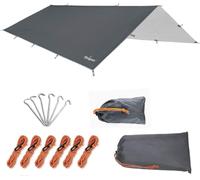 Unigear Bâche Anti-Pluie, Tarp Rain Fly Toile de Tente Imperméable Abri de Randonnée Pliable Léger Imperméable à l'eau pour Le Camping et la Protection Contre la Pluie, la Neige et Le Soleil