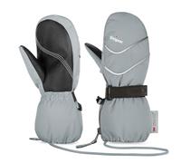 Unigear Gants de Ski Enfant, Moufles de Ski Fille Garçon Chaud Étanches Protègent du Vent pour Ski Snowboard et Les Activités d'hiver en Plein Air