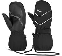 Unigear Gants de Ski Enfant, Moufles de Ski Fille Garçon Chaud Étanches Protègent du Vent pour Snowboard et Les Activités d'hiver en Plein Air