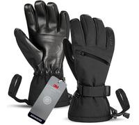 Unigear Gants de Ski imperméables 3M Thinsulate, Gants de Snowboard antidérapants pour écran Tactile, Gants d'hiver Unisexes pour Sports de Plein air