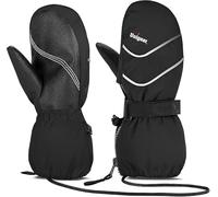 Unigear Gants de ski pour enfants, imperméables et coupe-vent, respirants, chauds, pour garçons et filles de 1 à 8 ans