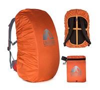 Unigear Housse de Sac à Dos Anti Pluie, 10-90L Housse de Protection Imperméable Étanche Anti-Poussière Résistant à l'abrasion Durable pour Camping, Randonnée, Voyage, Cyclisme (Orange, XXL)