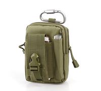 Unigear Sac Tactique Ceinture, Sacoche Ceinture Molle EDC 1000D/ Sac Multifonctionnel avec Un Mousqueton pour Cyclisme, Randonnée, Alpinisme Course Sports Extérieurs