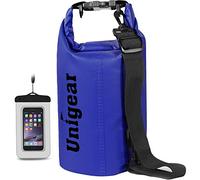 Unigear Sacs Imperméables/Sacs Etanches/Dry Bag (2L/5L/10L/20L/30L/40L) pour Activités de Plein Air et Sports Aquatiques Camping Nautique Kayak Pêche avec Une Pochette étanche de Téléphone