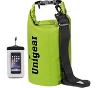 Unigear Sacs Imperméables/Sacs Etanches/Dry Bag (2L/5L/10L/20L/30L/40L) pour Activités de Plein Air et Sports Aquatiques Camping Nautique Kayak Pêche avec Une Pochette étanche de Téléphone