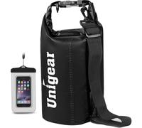 Unigear Sacs Imperméables/Sacs Etanches/Dry Bag (2L/5L/10L/20L/30L/40L) pour Activités de Plein Air et Sports Aquatiques Camping Nautique Kayak Pêche avec Une Pochette étanche de Téléphone