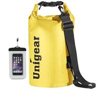 Unigear Sacs Imperméables/Sacs Etanches/Dry Bag (2L/5L/10L/20L/30L/40L) pour Activités de Plein Air et Sports Aquatiques Camping Nautique Kayak Pêche avec Une Pochette étanche de Téléphone