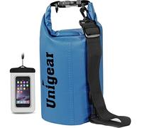 Unigear Sacs Imperméables/Sacs Etanches/Dry Bag (2L/5L/10L/20L/30L/40L) pour Activités de Plein Air et Sports Aquatiques Camping Nautique Kayak Pêche avec Une Pochette étanche de Téléphone