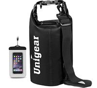 Unigear Sacs Imperméables/Sacs Etanches/Dry Bag (2L/5L/10L/20L/30L/40L) pour Activités de Plein Air et Sports Aquatiques Camping Nautique Kayak Pêche avec Une Pochette étanche de Téléphone