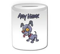 UNIGIFT Tirelire personnalisable Motif zombie Blanc - Message unique - Épidémie maléfique Undead Walking Dead Vaudou Apocalypse sanglante
