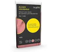 UNIGLOVES Allsafe UGHG3004P Lot de 2 gants de ménage en latex Rose Taille L