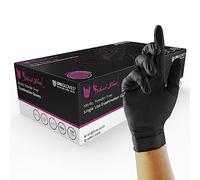Unigloves Gt0032 Select sans poudre Gants en nitrile, petite, Noir (Lot de 100)