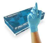 UNIGLOVES GU0043 Lot de 100 gants en nitrile sans poudre Taille M Bleu