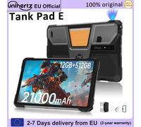 Unihertz 8849 TANK PAD E tablette projecteur robuste Android 50MP 120Hz 21000mAh 512GB 24GB Pad 10.95 pouces tablette de téléphone 2025 4G G99