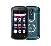 Unihertz Jelly Star (Bleu) - Le Plus Petit Smartphone 4G avec lumière LED et écran 3'', Android 13, 8 Go de RAM + 256 Go de ROM, Poids 116G, Appareil Photo 48MP