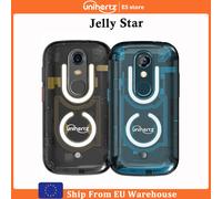 Unihertz Jelly Star Smartphone Android 13 4G Version mondiale 8GB + 256GB double Nano SIM 48MP caméra 3 pouces téléphone Helio G99 Blue