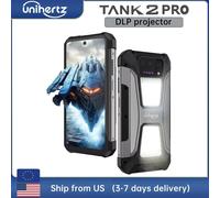 Unihertz Tank 2 PRO 8849 téléphone robuste projecteur intégré, 24 Go 512 Go, caméra 100 MP, 100 MP, NFC, Helio G99, 23800 mAh, 24 Go 512 Go Smartphone
