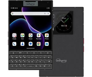 Unihertz Titan 2 tout dernier smartphone 5G à clavier physique QWERTY et double écran Android 15 NFC OTG 12GB de mémoire vive + 512GB d'espace de stockage