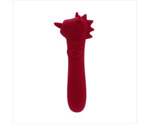 Unihorn USB Bullet vibromasseur avec stimulateur de clitoris Blaze Diablo 11.5 cm