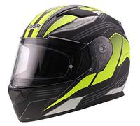 UNIK CI-24 Casque intégral RIDER jaune fluo mat XS