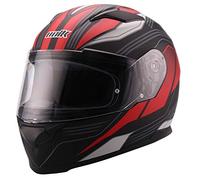 Unik Ci-24 Casque intégral Rider, Rouge Mat, XXL