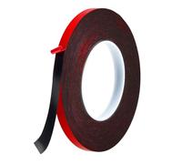 Unikeen 10M Ruban Adhésif Double Face Extra Fort Tape Ruban Imperméable Multifonctionnel Réutilisable Amovible pour Bureaux Maison Réparation Fixant DIY Extérieur (10MM*10M)