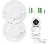 Unikeen Supports Caméra Surveillance WiFi Interieur 55 mm pour Tapo C200 C210 IPC40C IPC42C TPC42EW IPC43AN IPC43AW MIPC451, Lot de 2 Supports Kit pour Caméra Dôme Bases de Montage Mural Accessoire