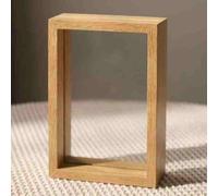 Unikicool Cadre Photo Double Face,Cadre Photos Flottant Transparent,Cadre Photo en Bois,Cadre Photo Acrylique Transparent,Cadre Photo herbier Double Face,pour Chambres à Coucher,galeries d'art