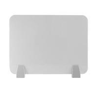 Unikicool Partition du Bureau,Séparateur de Confidentialité de Table,cloison de Bureau en Acrylique,Réduit Le Bruit et Les Distractions Visuelles pour Le Open Space,Séparateur Pièce Insonorisant