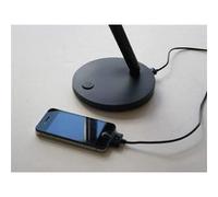 UNILUX 10456 Lampe Jack Module Led 6w Interrupteur Tactile Socle 4 Niveaux Intensité Assorties Noir G