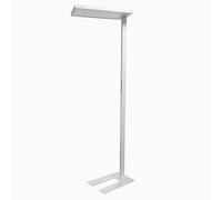 Unilux - 400191230 - VERSUS, Lampadaire, l'Éclairage Direct et Indirect, 3 Niveaux d'Intensité Lumineuse, Protection des Yeux, Contrôle Tactile, Stabilité, Design Moderne, Blanc