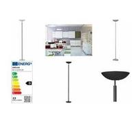 Unilux Lampadaire à LED DELY 2.0, dimmable, gris métallisé (Gris G)