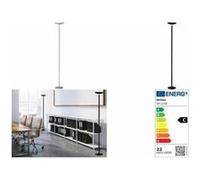 Unilux Lampadaire à LED FIRST, dimmable, gris métallisé Gris G