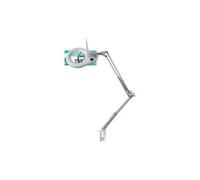 Unilux Lampe loupe Zoom LED 6W 600 lumens articulée 41 x 45 x 27 cm Blanc