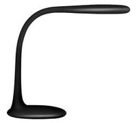 UNiLUX Lampe de bureau à LED LUCY, noir Noir G