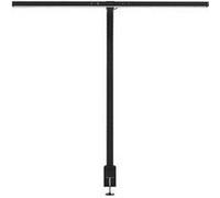 UNiLUX Lampe de bureau à LED STRATA, pied de serrage, noir Noir G