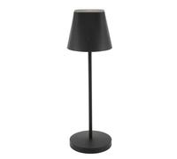 Unilux Lampe de décoration Ava - Led intégrée - Tactile - Abat-jour et socle noir