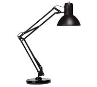 Unilux Magic Lampe de bureau LED 5,6W 520 Lumens à Variation d'intensité lumineuse avec Détecteur de mouvement et Arrêt automatique après 5h sans utilisation 50 x 52 x 18 cm Noir