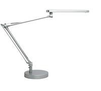 Unilux Lampe de bureau Mamboled 4 LED 6,5W 600 lm articulée 60×28×19 cm gris métal