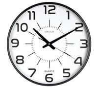 Unilux Silent Pile – avec horloge murale – 375 cm – Noir – Enfants