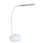 Unilux Lampe de bureau Nelly LED sans fil variateur rechargeable par USB Blanc