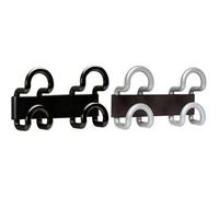 Unilux Patère design – 2 patères – noir